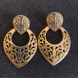 Antique gold earrings